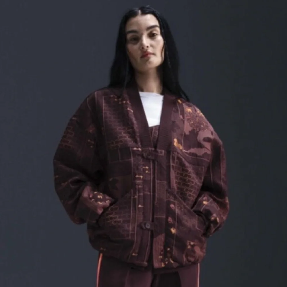 RARE NIKE Naomi Osaka Jacquard Jacket size XXL - Picture 3 of 13